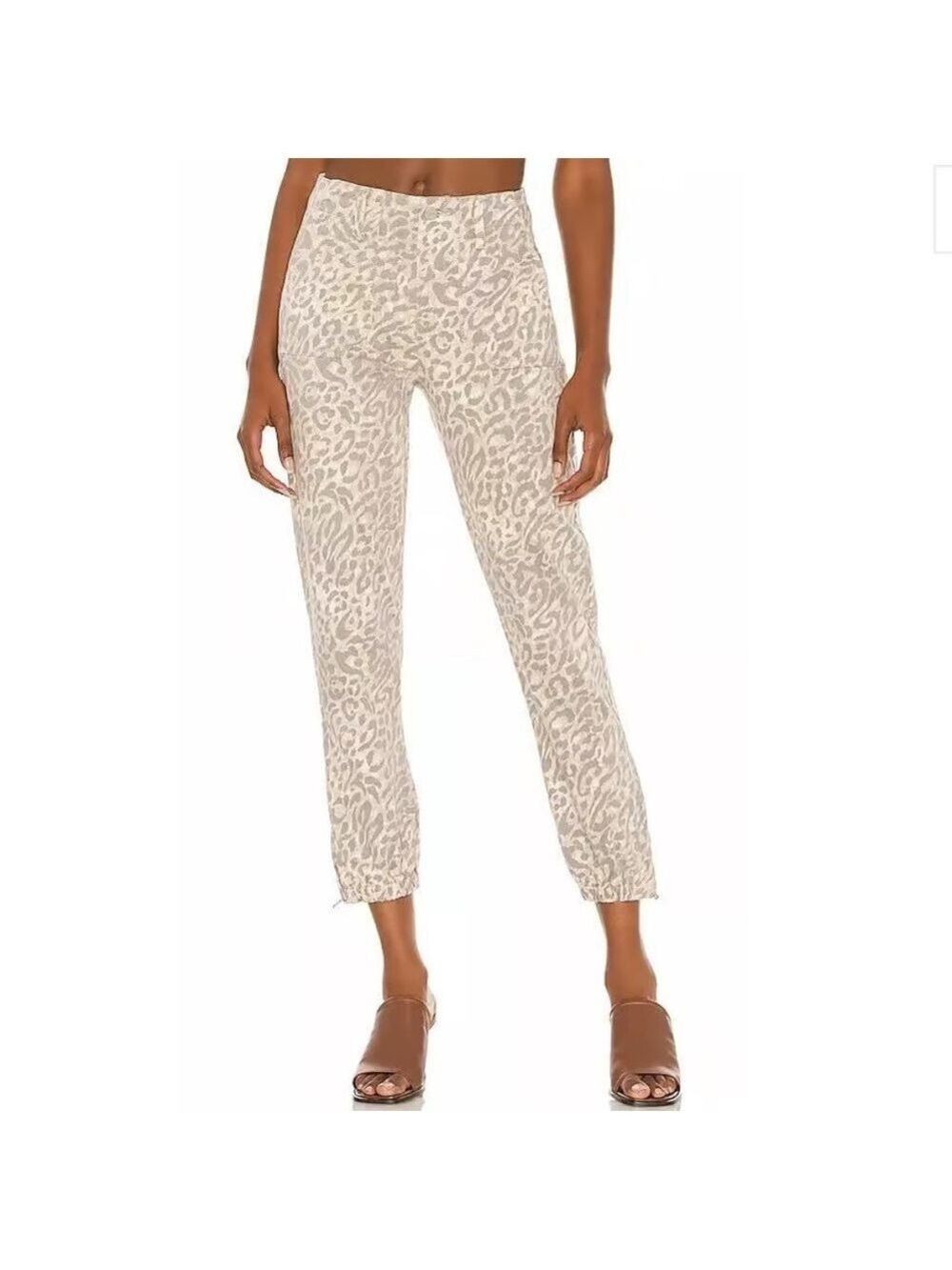 PAIGE Mayslie Jogger in Noctutnal Leopard | size 26 | NWT $299 - Picture 9 of 9